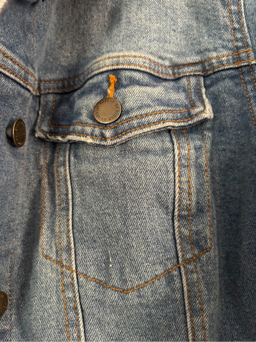 Universal Thread Blue Denim Jacket - Picture 3 of 3